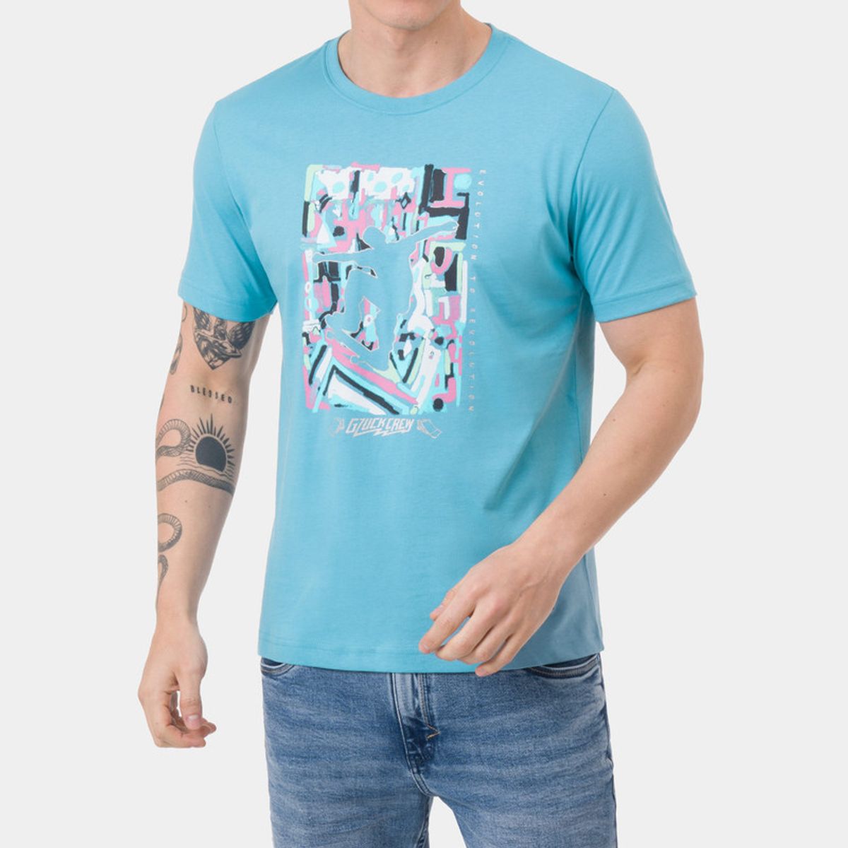 GZUCK - Polo Jersey Hombre Zaelion Gzuck