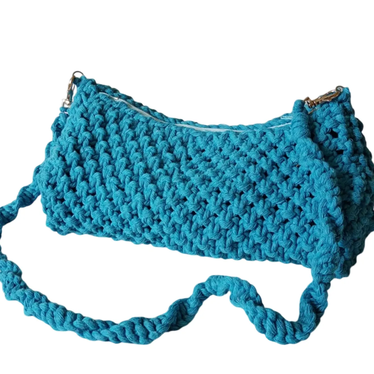 GENERICO - Bolso tejido Cartera Neceser Juvenil