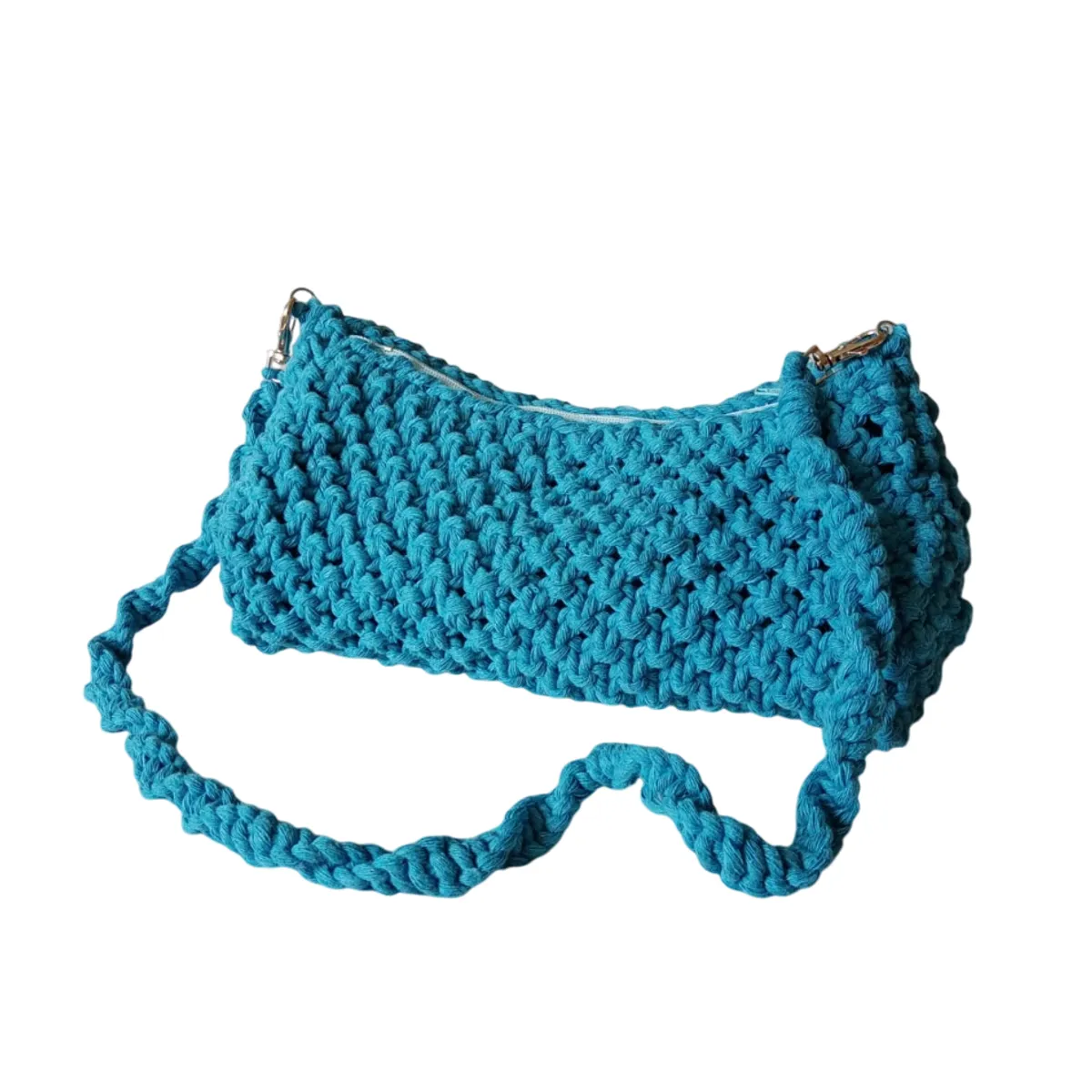 GENERICO - Bolso tejido Cartera Neceser Juvenil