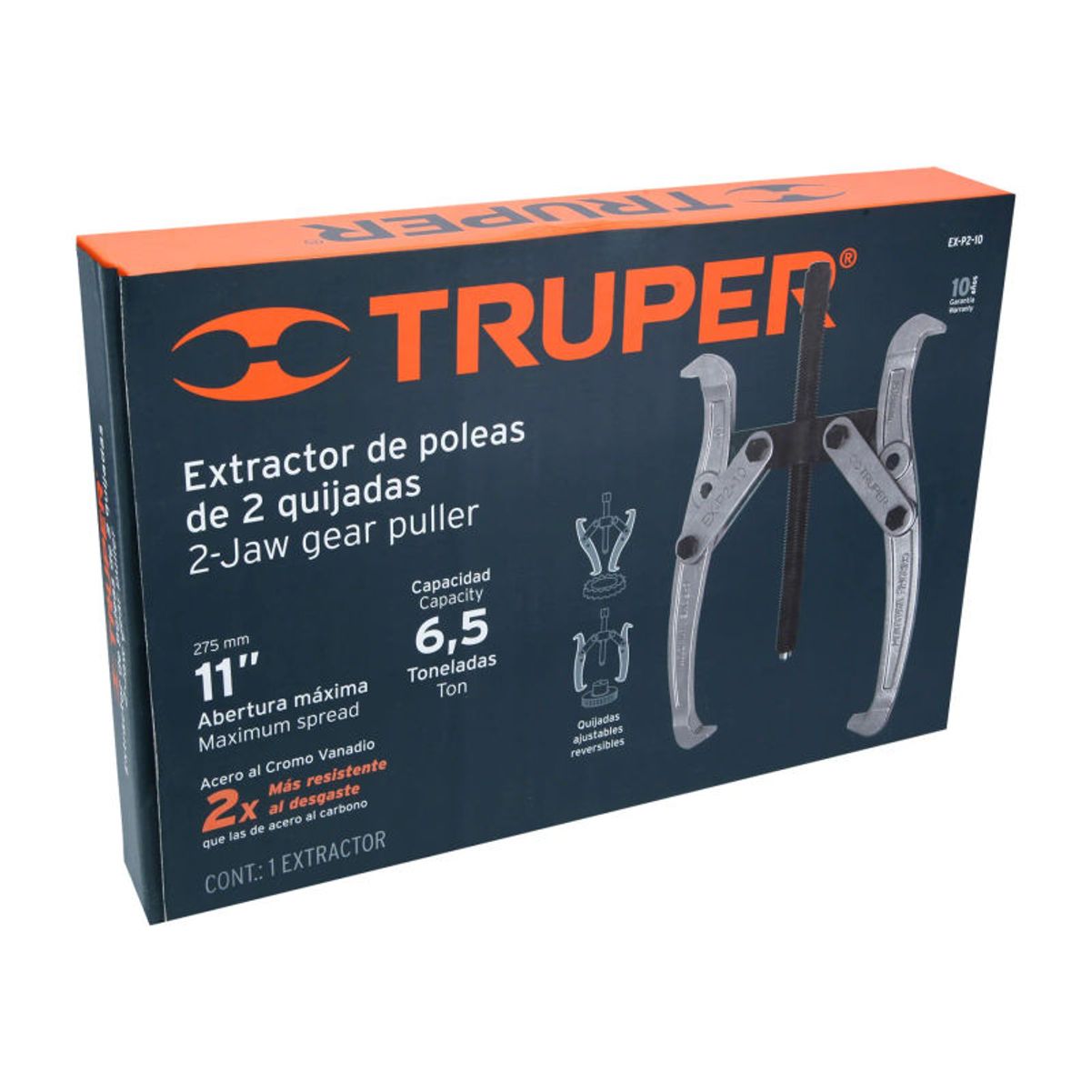 TRUPER - Extractor de poleas 2 quijadas 10 Truper - 14499