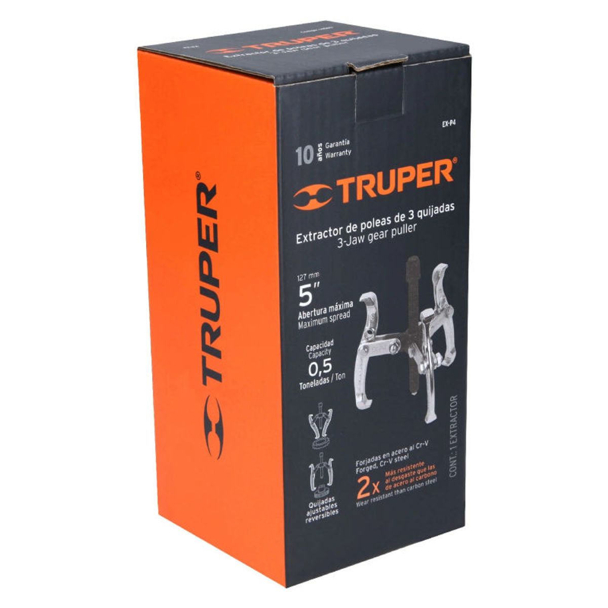 TRUPER - Extractor de poleas 3 quijadas 4 Truper - 14503
