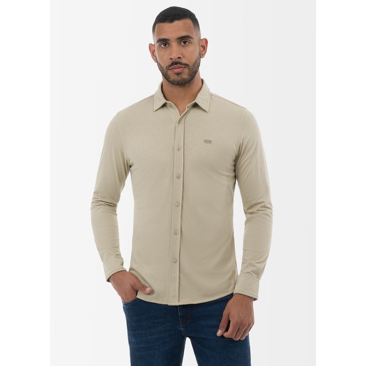 NORTON - Camisa Moda Jersey Favro1 Hombre
