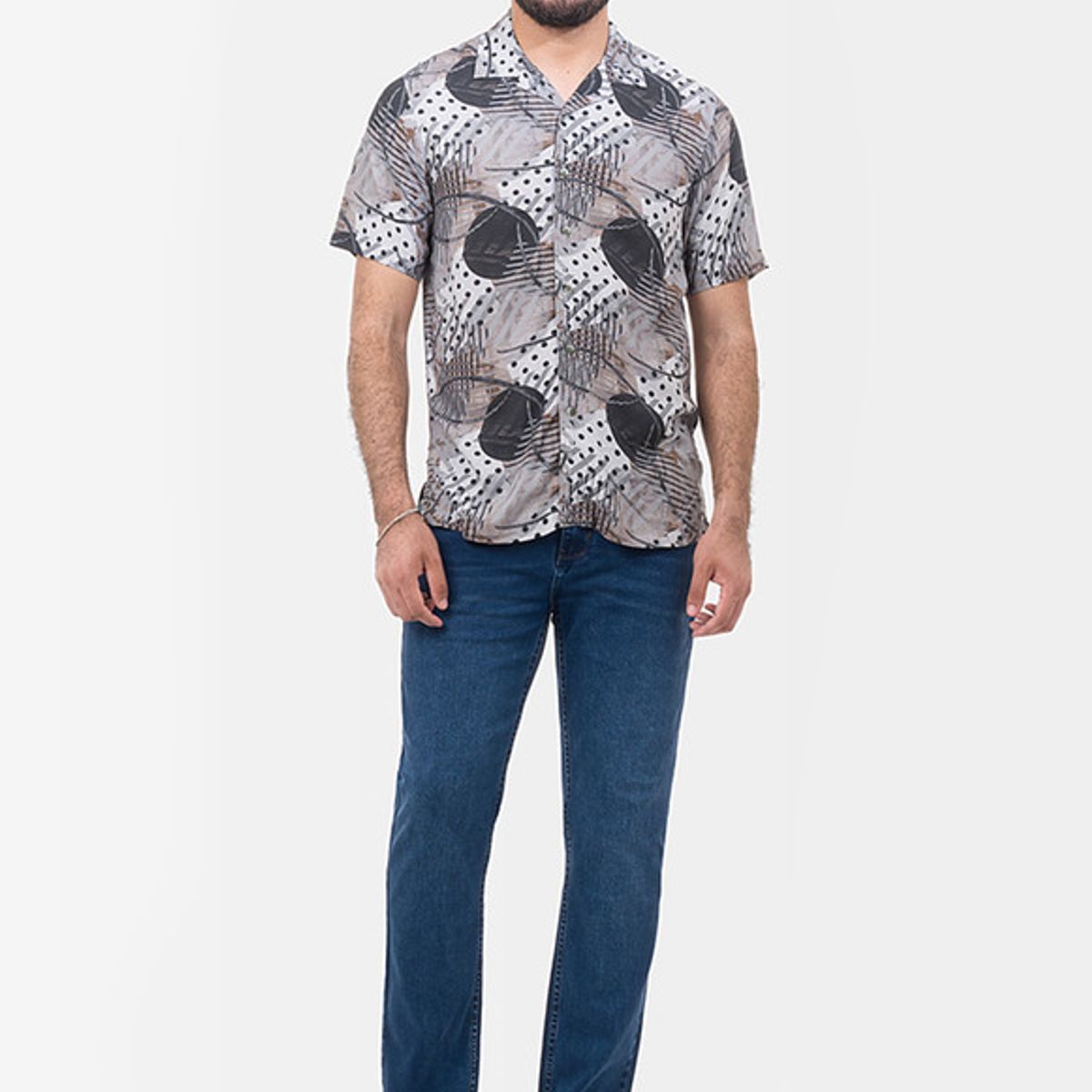 NORTON - Camisa Resort Popelina Bulmert Hombre