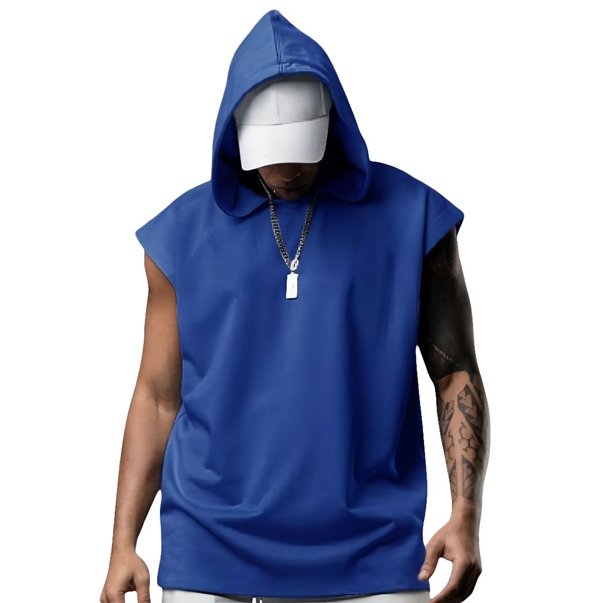 GENERICO - Polo Hombre Urbano Oversize Con Capucha