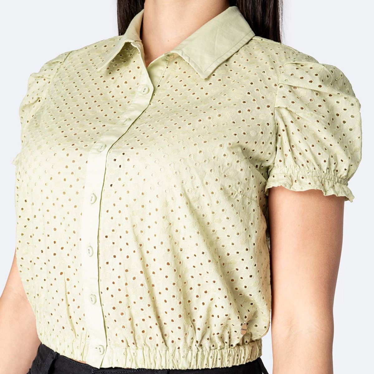 PIONIER - Blusa Moda Brodery Elmma Mujer