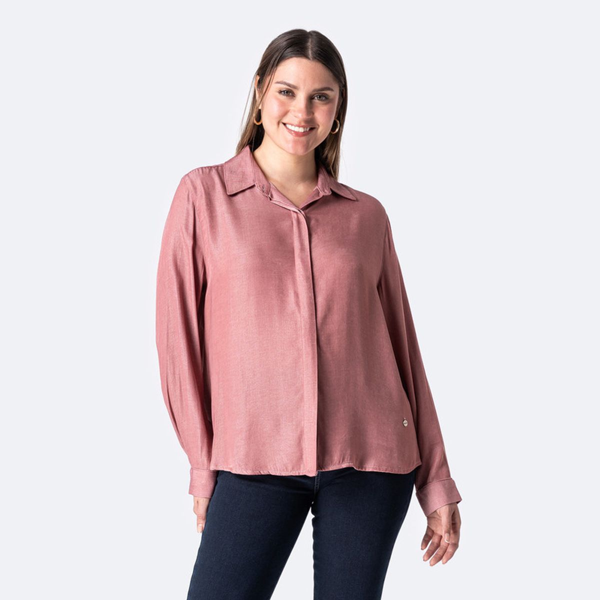 PIONIER - Blusa Moda Popelina Ciarah Mujer