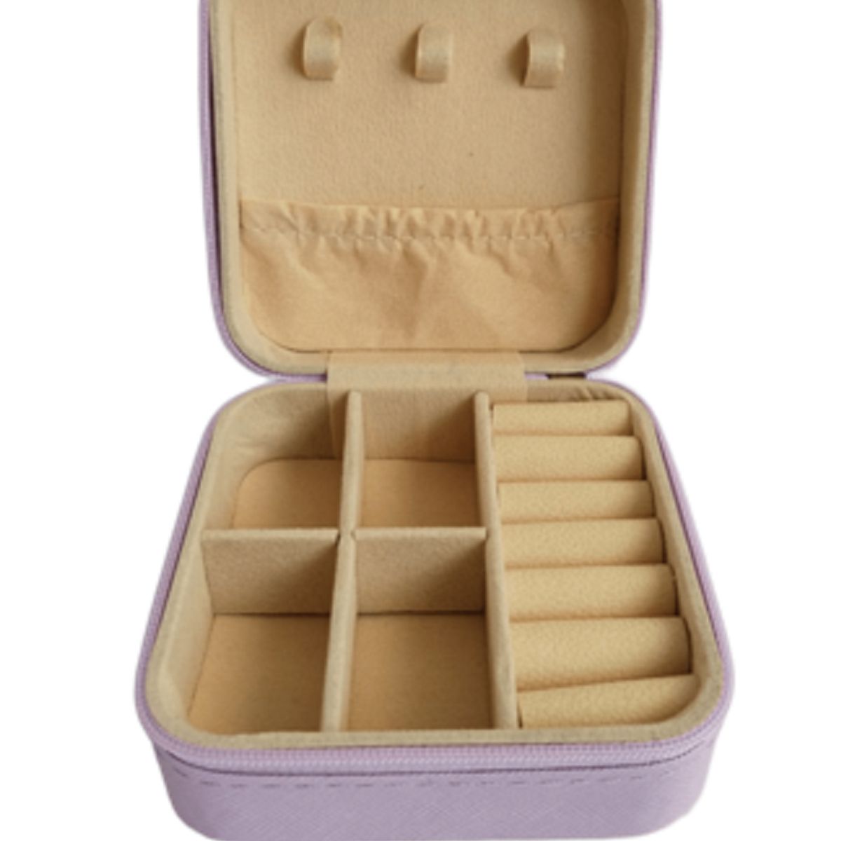 GENERICO - JOYERO VIAJERO ORGANIZADOR ARETES ANILLOS