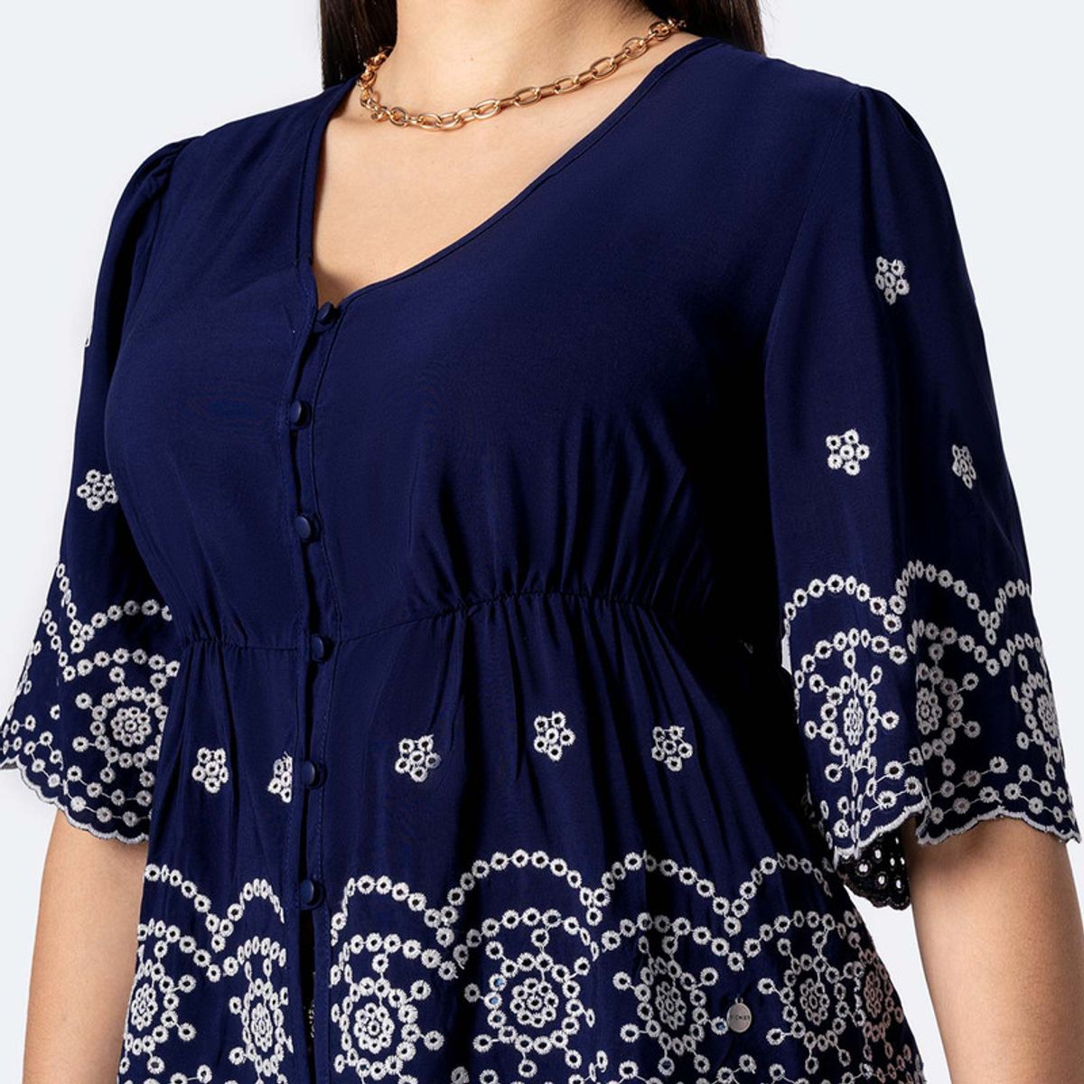 PIONIER - Blusa Moda Popelina Vadeya Mujer