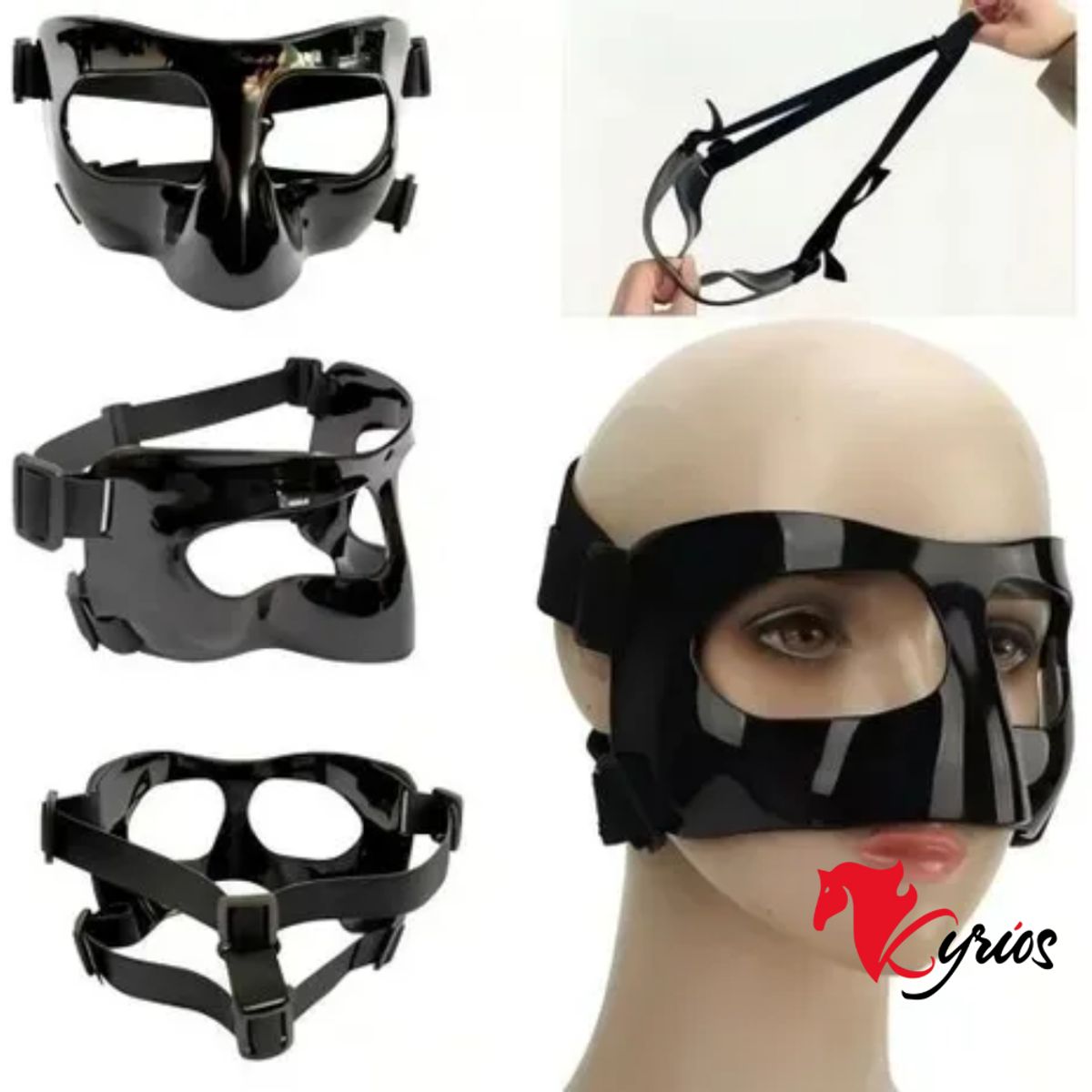 NO LOGO - MASCARA PROTECTOR DE FUTBOL PARA HOMBRE