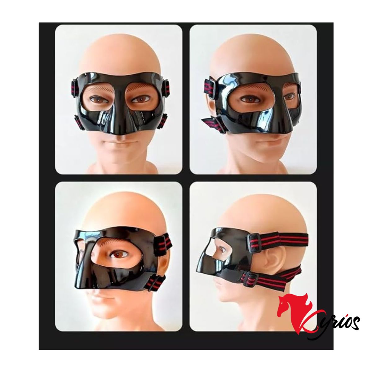 NO LOGO - MASCARA PROTECTOR DE FUTBOL PARA HOMBRE