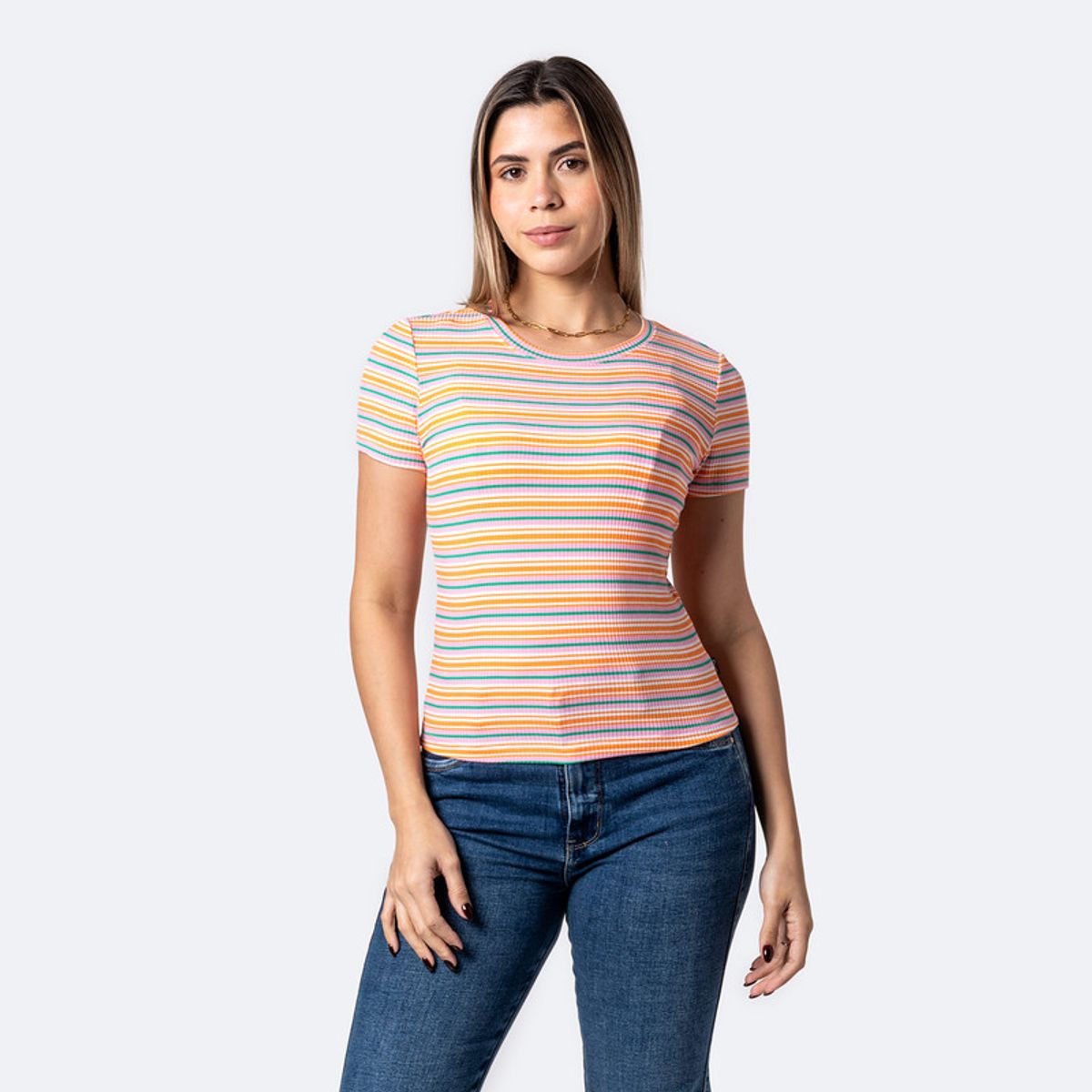 PIONIER - Polo Moda Rib Rinth Mujer