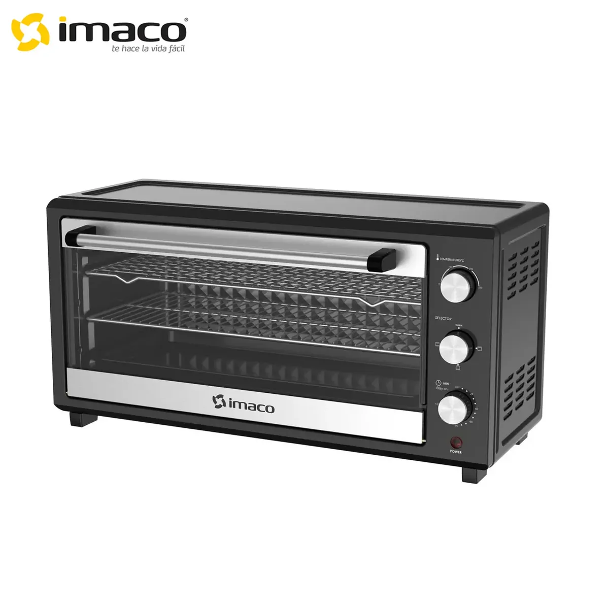 IMACO - Horno Eléctrico Imaco Double Cake 35L HEB35DC - Negro