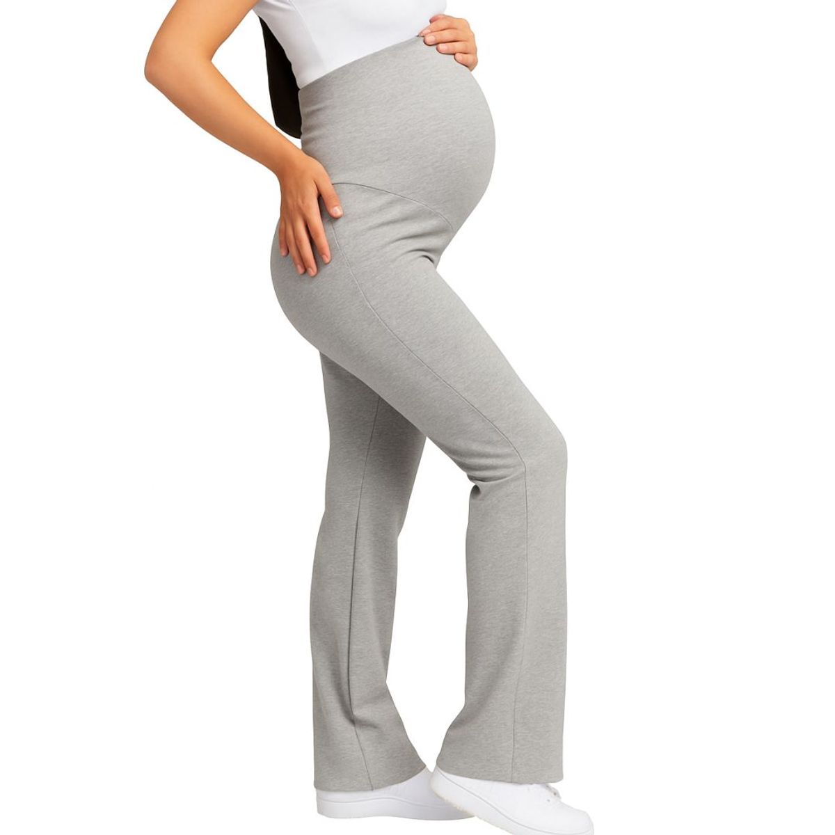 GENERICO - Buzo palazo Flare Embarazo y maternidad material algodon french terry