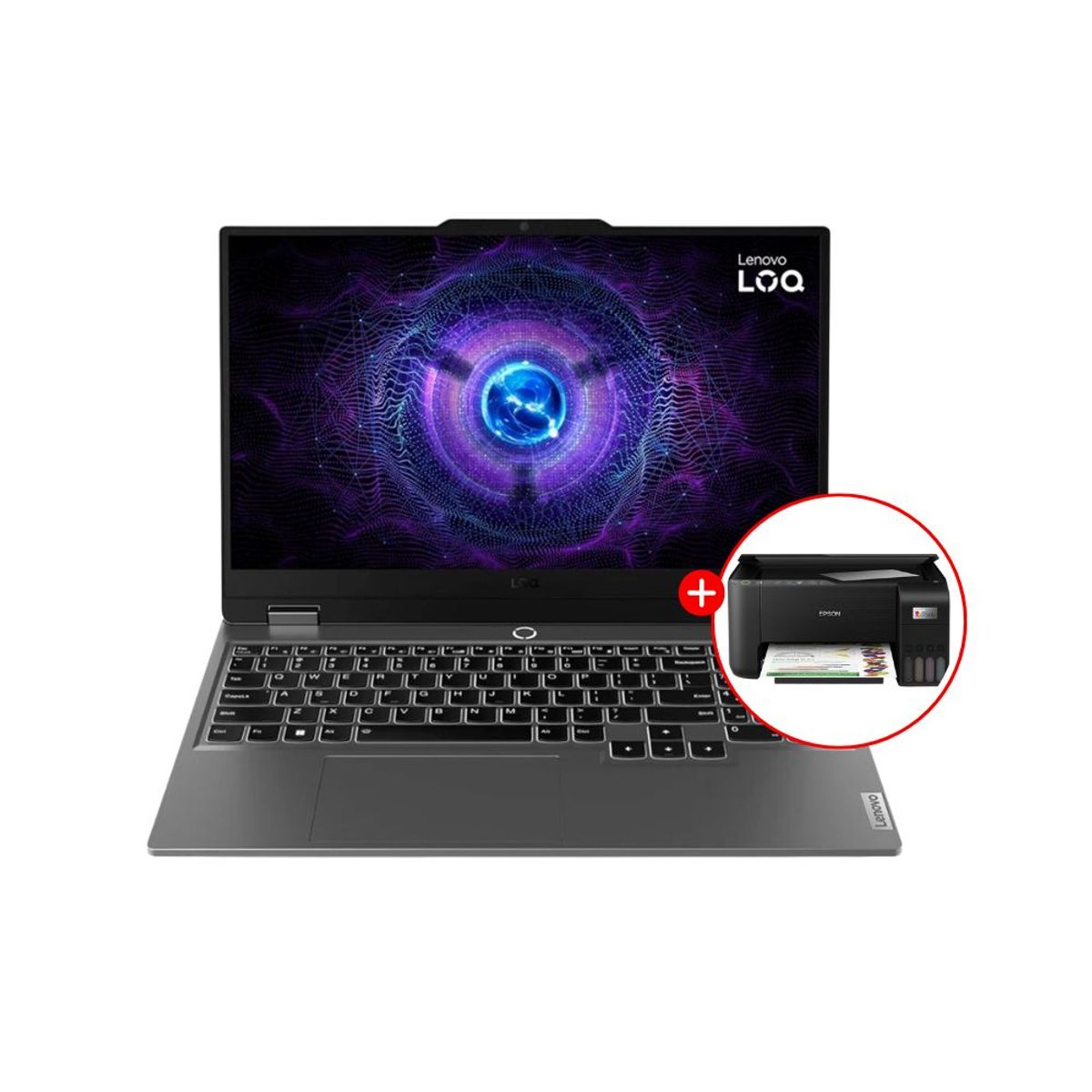 LENOVO - Combo Laptop Lenovo LOQ 15IRX9 Core i7 512GB 16GB RTX 4050 + Impresora Epson L3250