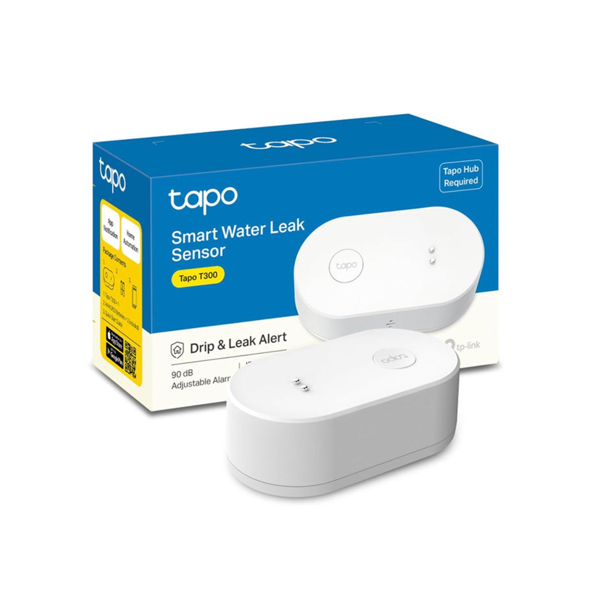 GENERICO - Sensor De Fuga De Agua Tp-Link Tapo T300 Conectividad Inteligente