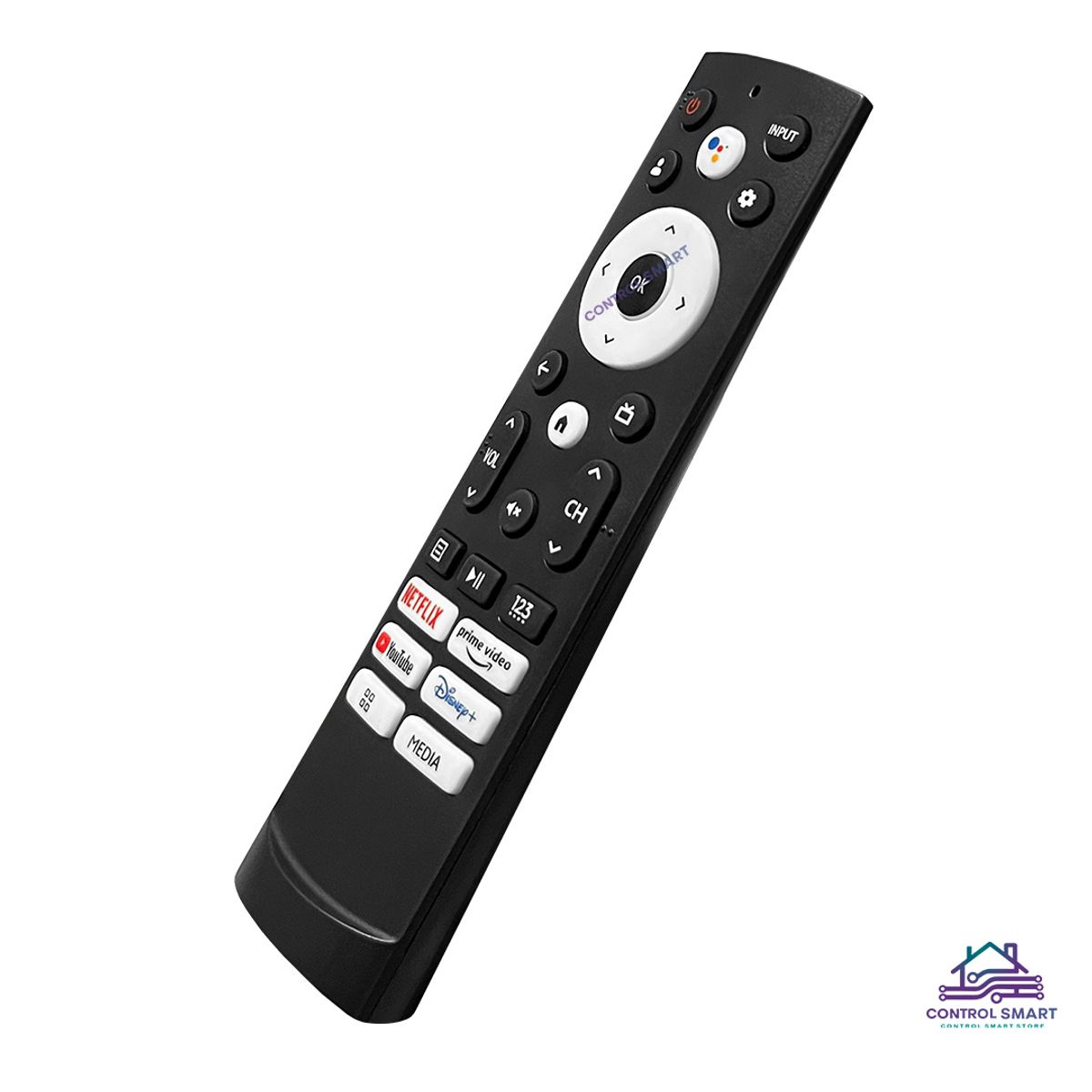 GENERICO - Control Remoto Compatible Para Tv Hisense Smart Tv 4k  Nuevo Modelo