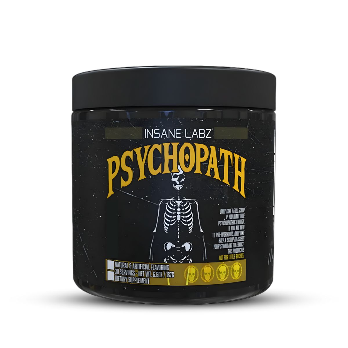 INSANE LABZ - psychopath 30 servicios - pre entreno insane labz psychotic - fruit punch