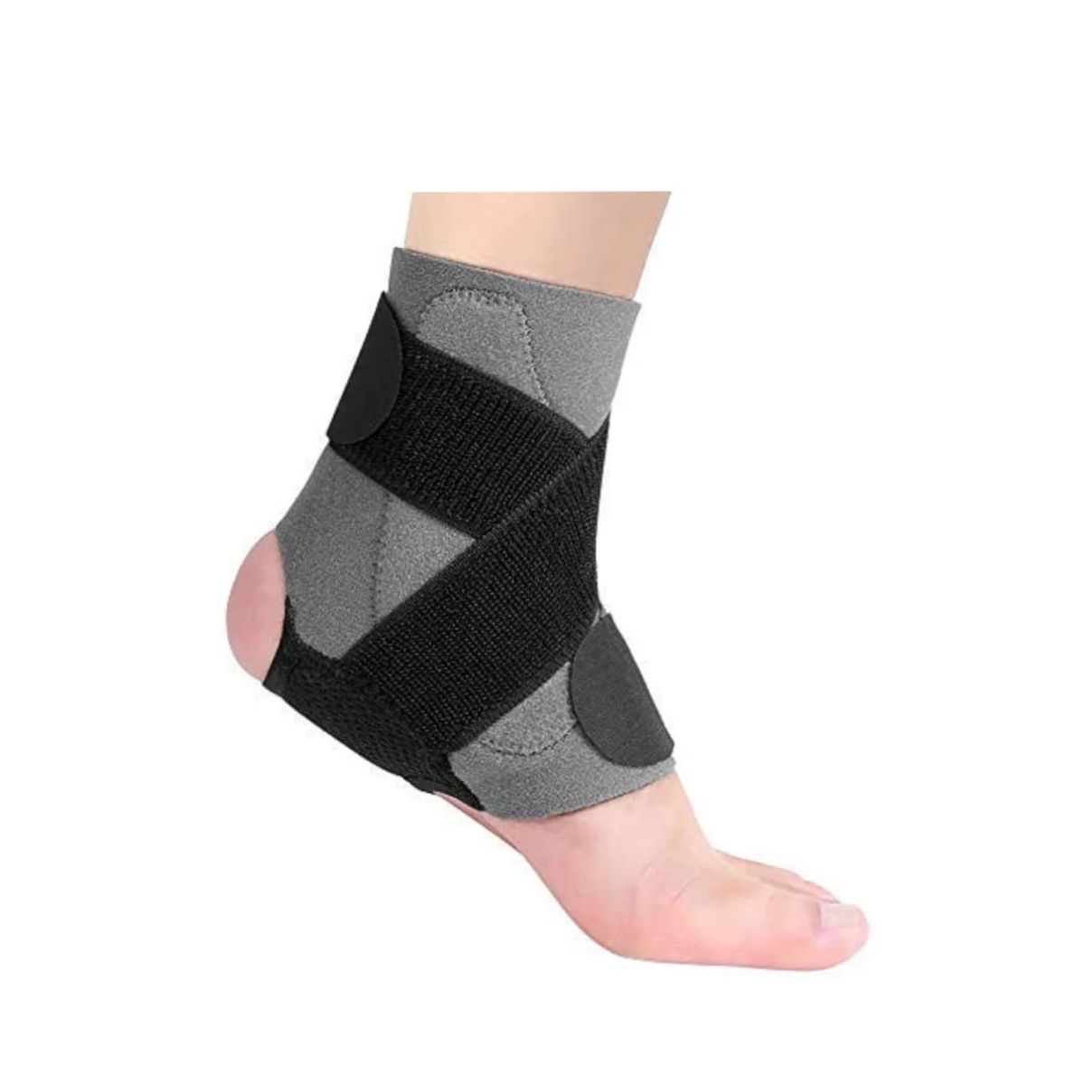 GENERICO - Tobillera de compresión ajustable para la protección del tobillo para la protección deportiva
