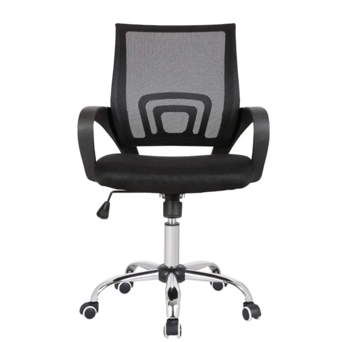 GENERICO - Silla De Oficina Ergonómica Giratorio Negro