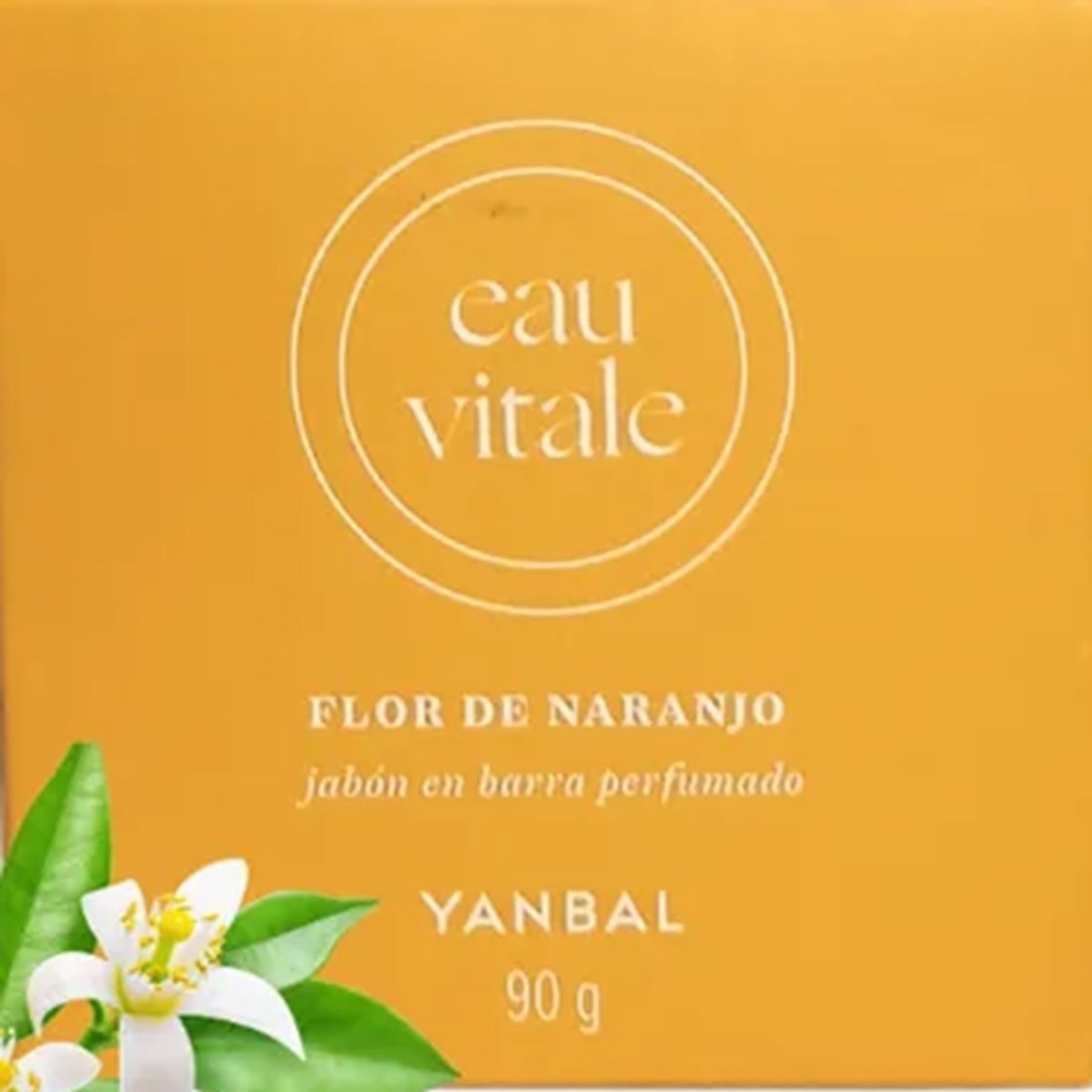YANBAL - Jabón en Barra Perfumado Eau Vitale flor de naranjo de Yanbal