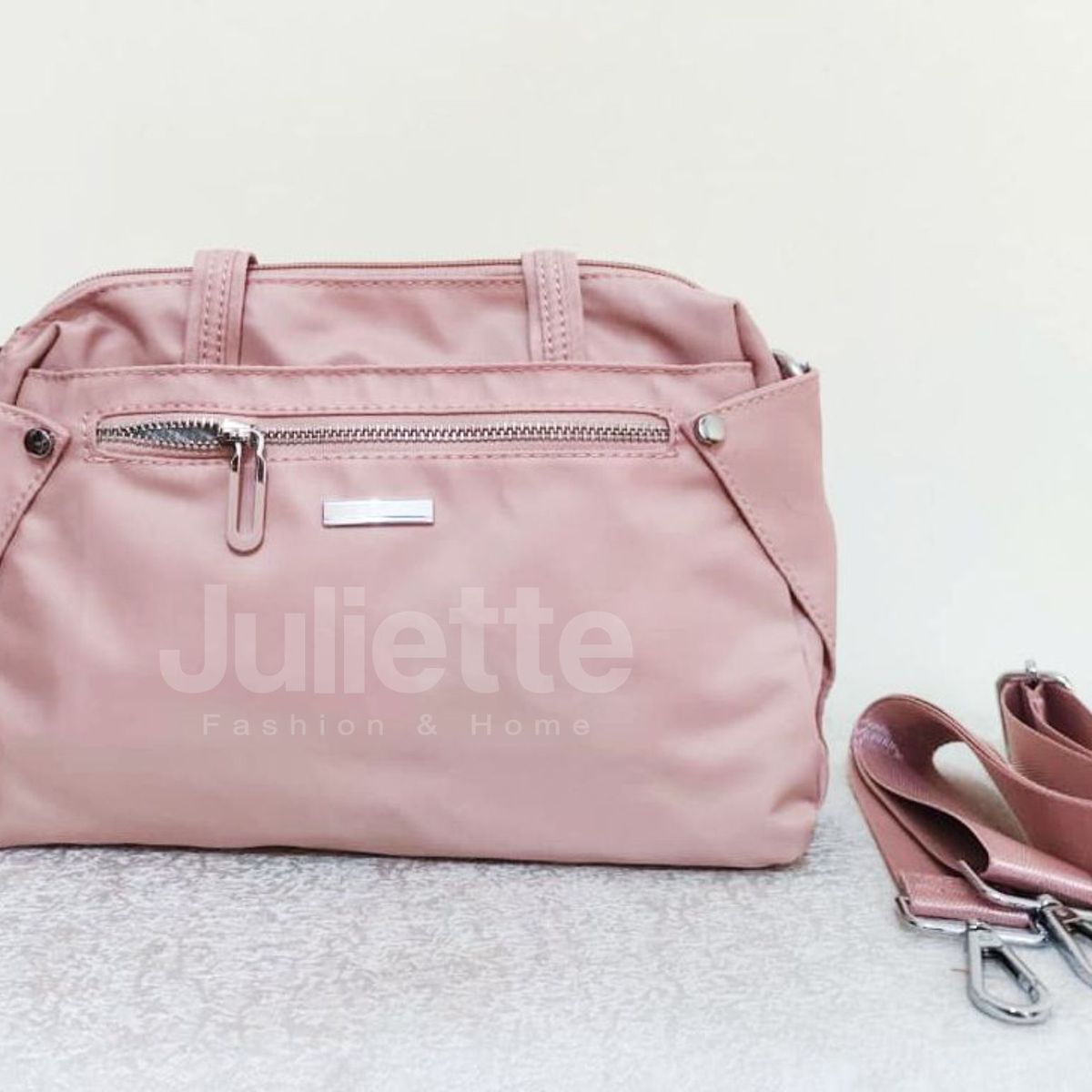 GENERICO - CARTERA BOLSO MORRAL LIGERA MULTIPLES BOLSILLOS