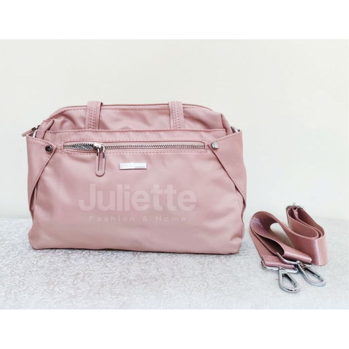 GENERICO - CARTERA BOLSO MORRAL LIGERA MULTIPLES BOLSILLOS