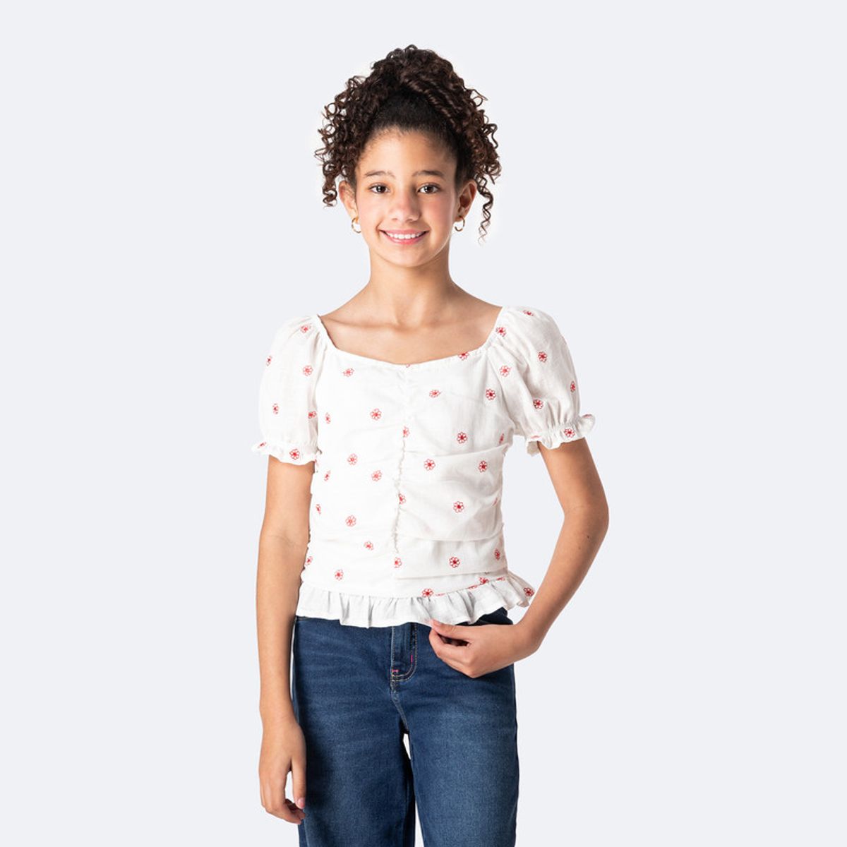 PIONIER - Blusa Lino Niña Gloriahh Pionier