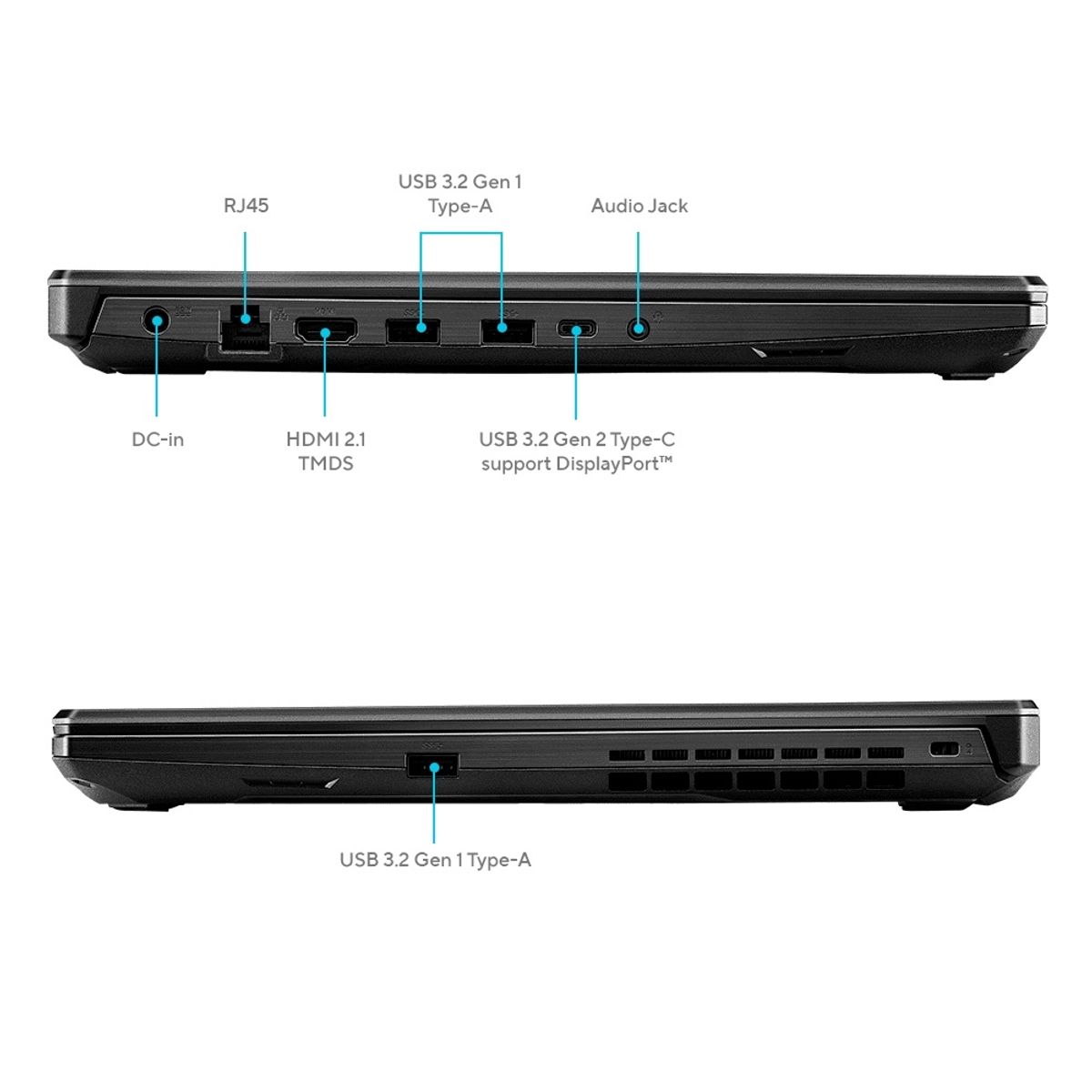 ASUS - Laptop ASUS TUF Gaming A15 R7 8GB 512GB RTX3050 4GB W11