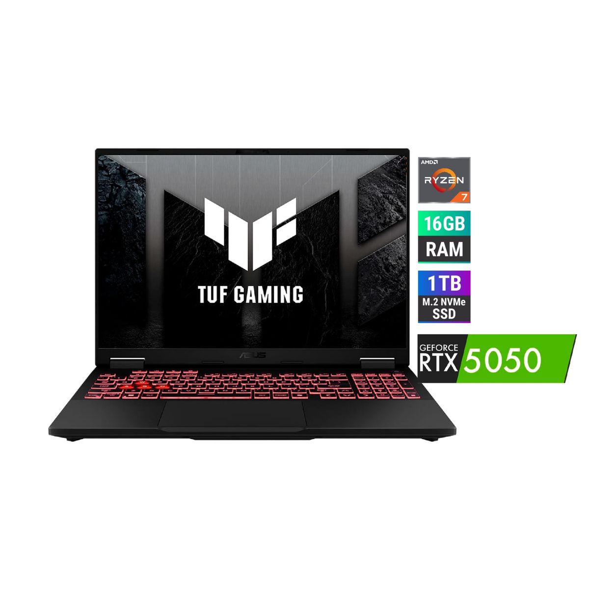 ASUS - Laptop ASUS TUF Gaming A16 R7 16GB 1TB RTX5050 8GB W11