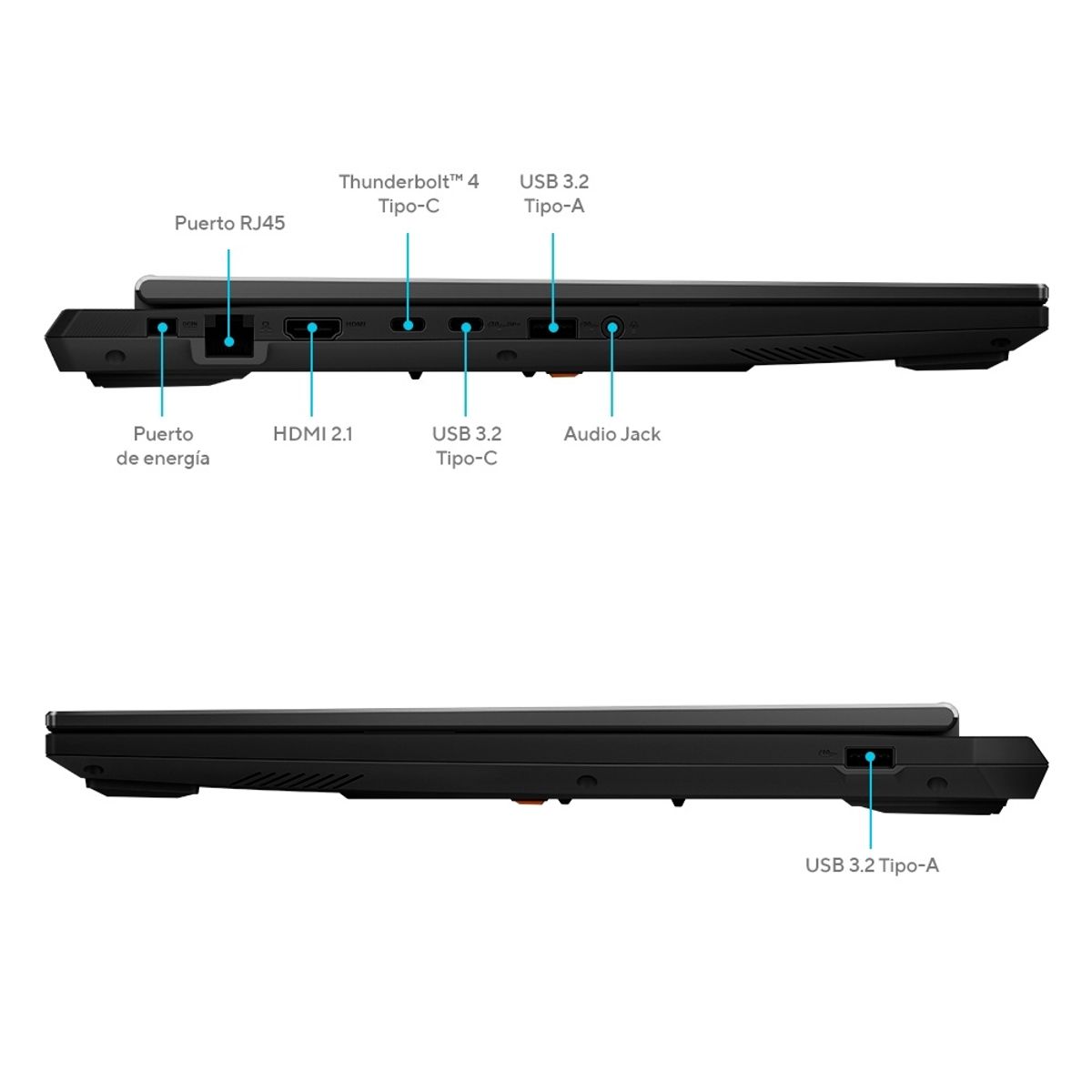 ASUS - Laptop ASUS TUF Gaming A16 R7 16GB 1TB RTX5050 8GB W11