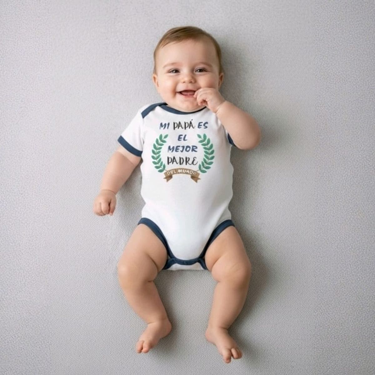 GENERICO - Body Eres El Mejor Papá de Algodón Pima