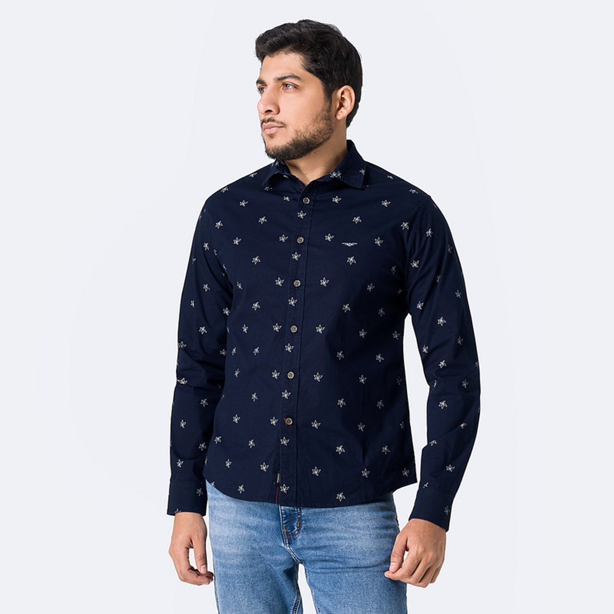 PIONIER - Camisa Popelina Stretch Hombre Grift Pionier