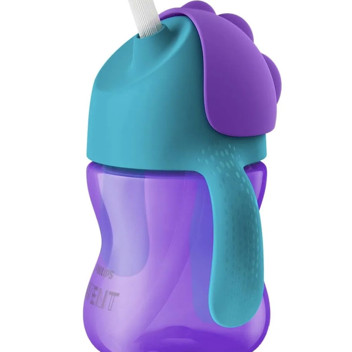 PHILIPS AVENT - Tomatodo Avent Con Sorbete Flexible De 200 Ml Morado +9m