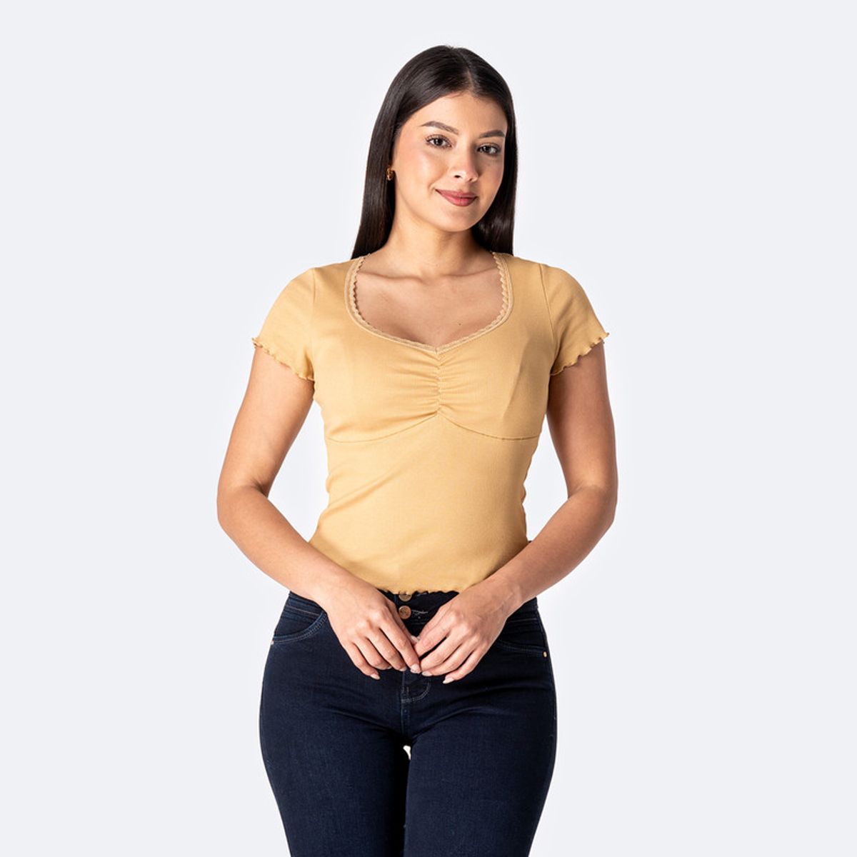 PIONIER - Polo Moda Rib Xarena Mujer