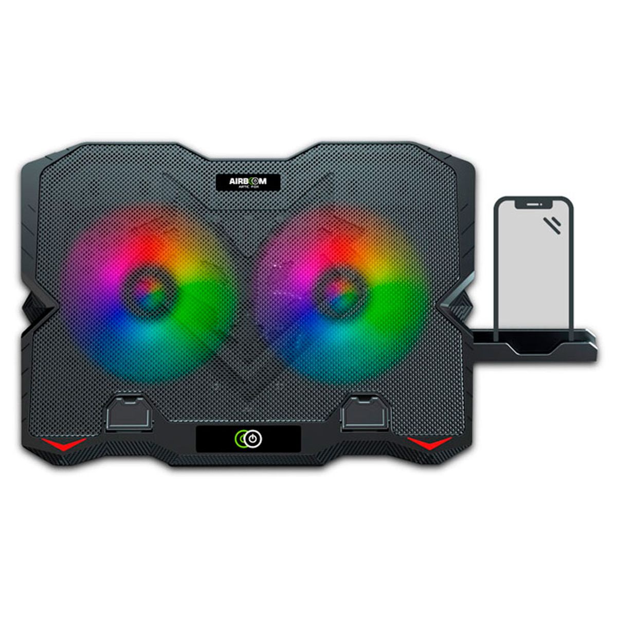 AIRBOOM - COOLER ARTIC FOX AB005H  2FAN RAINBOW 12.5CM AIRBOOM