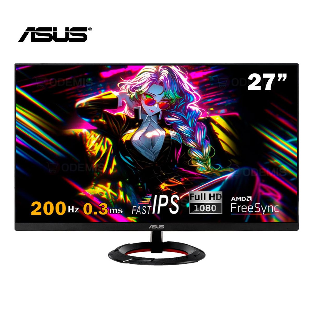 ASUS - MONITOR ASUS Tuf Gaming VG279Q5R 27 Fast IPS FHD 200Hz 03ms FreeSync