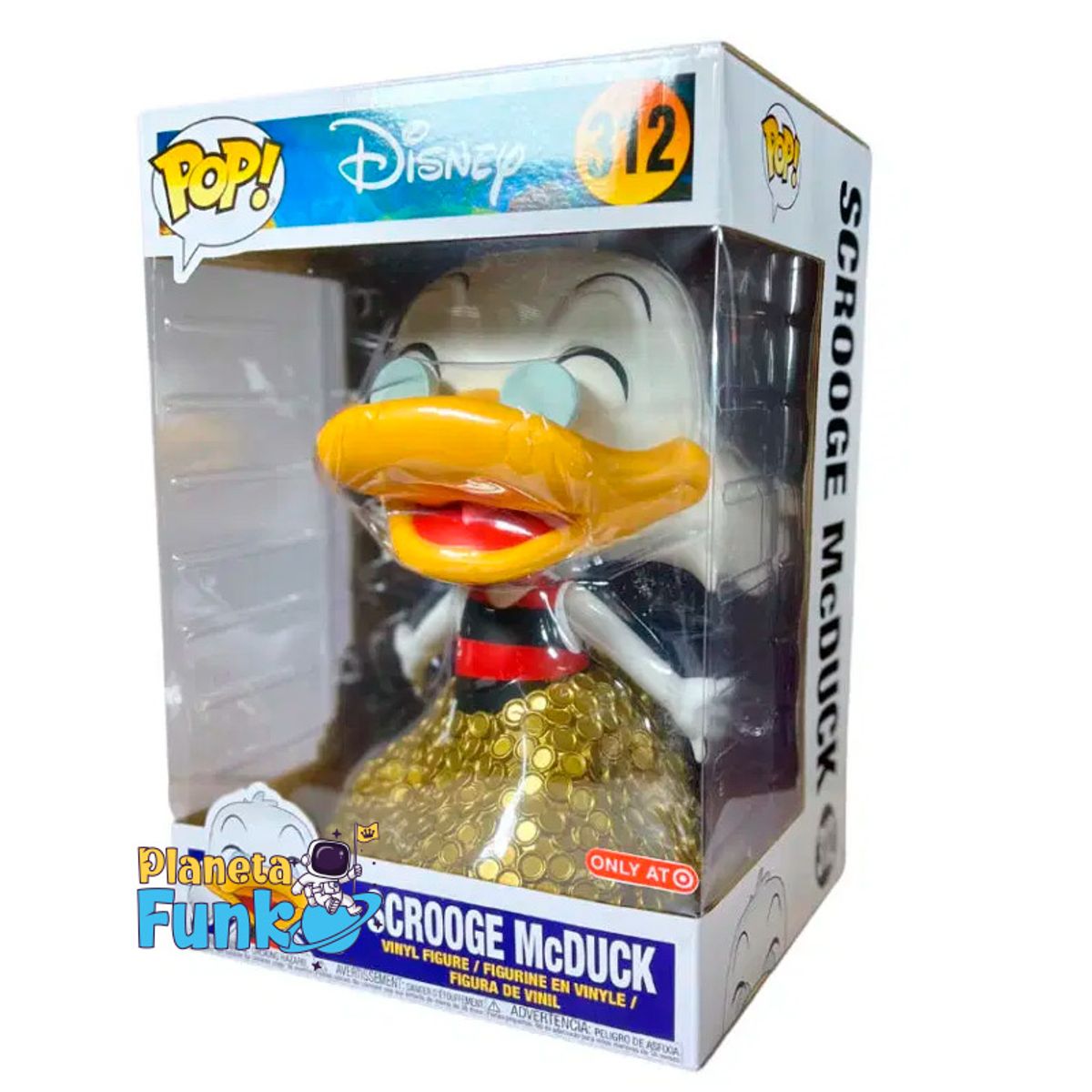 FUNKO - DISNEY RICO MC PATO SCROOGE MCDUCK 10 PULGADAS
