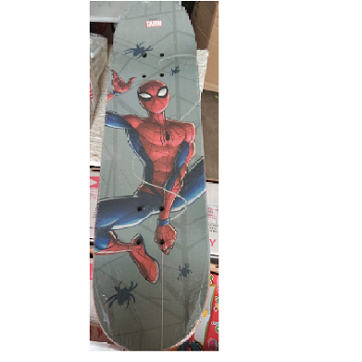GENERICO - SKATEBOARD DE MADERA PARA NIÑO  HOMBRE ARAÑA