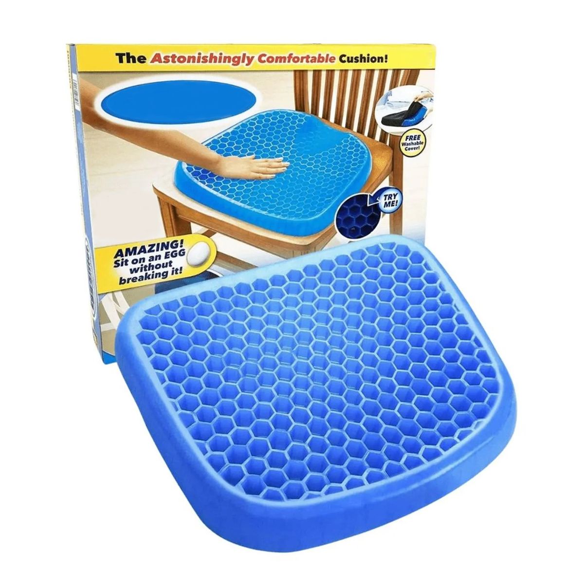 GENERICO - Asiento De Silicona Portatil Cojin Gel