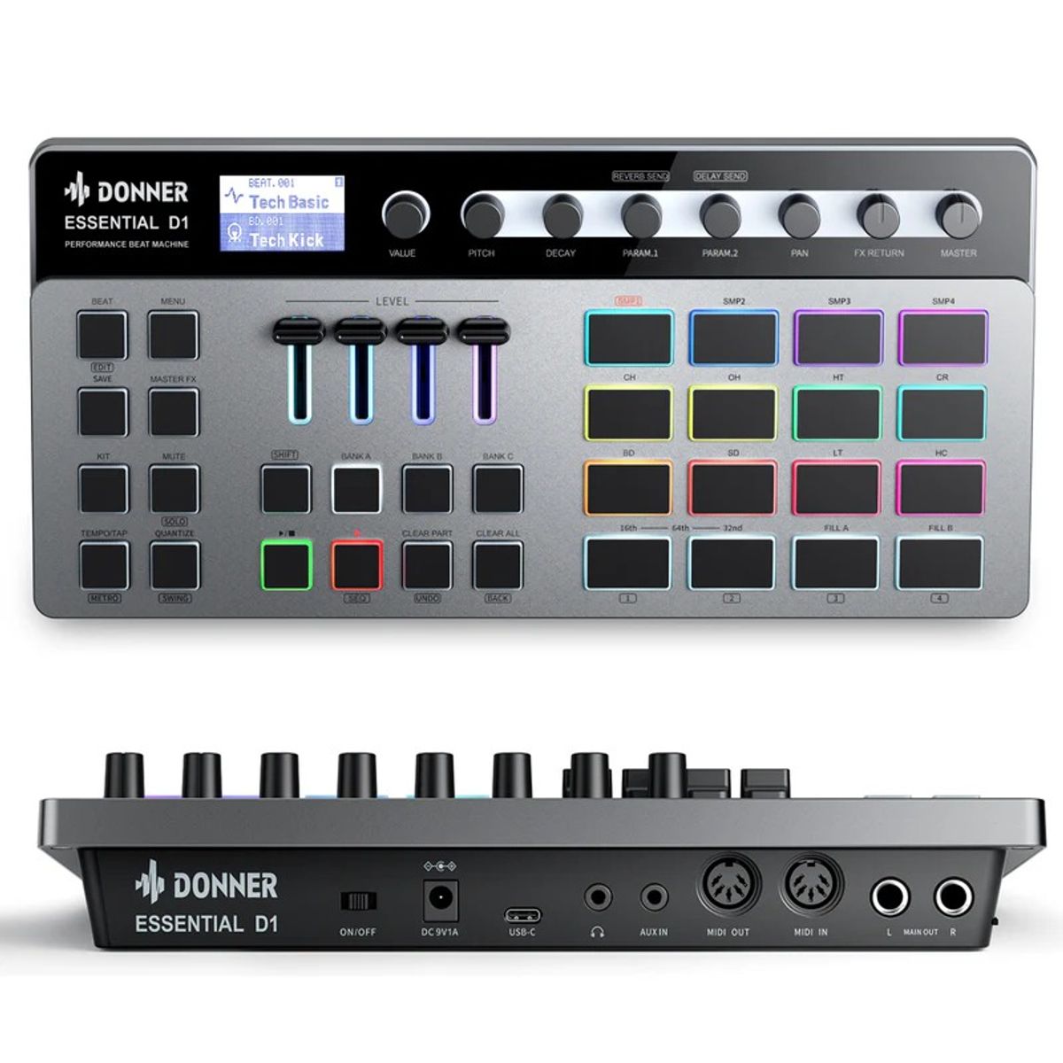 DONNER - Donner Essential D1 Performance Beat Machine