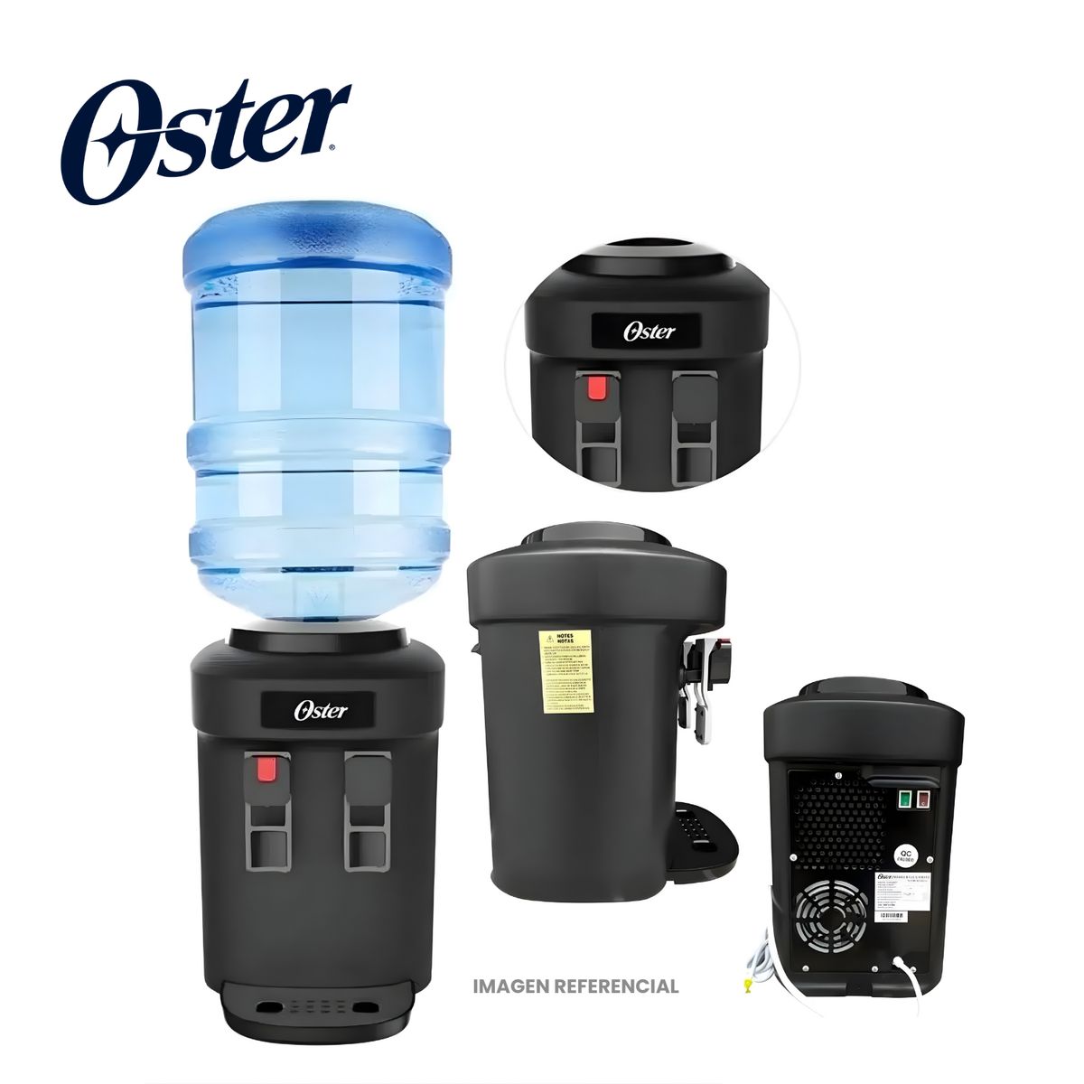OSTER - Dispensador de agua Oster Negro - OS PWD522B