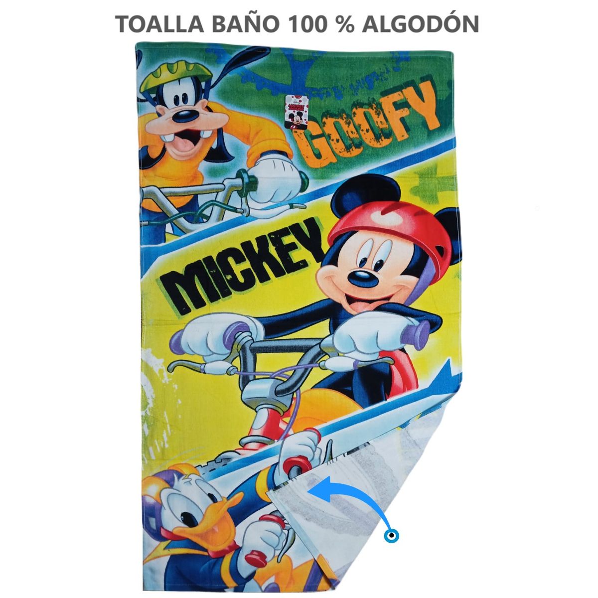 GENERICO - TOALLA DE PLAYA O BAÑO 100% ALGODÓN