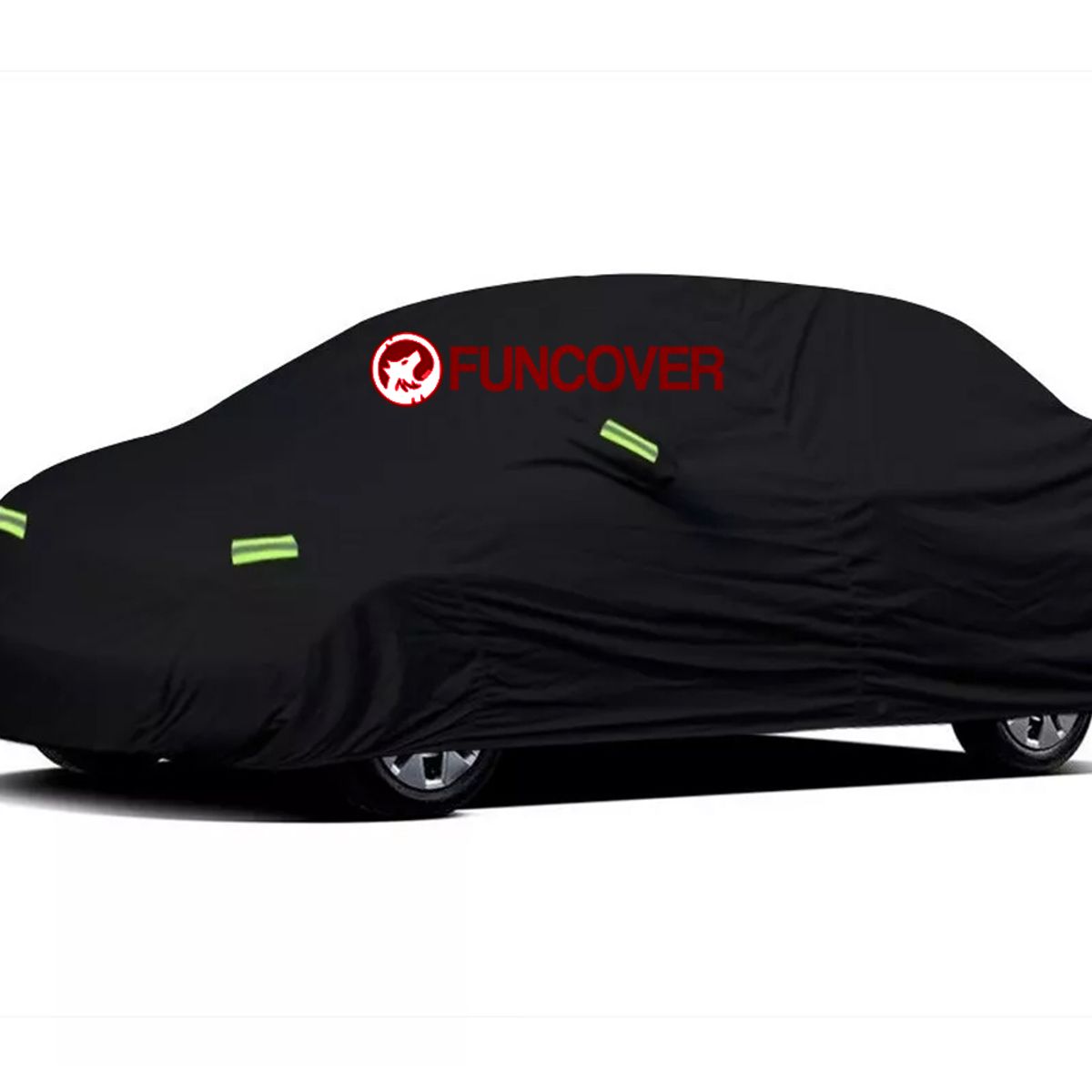 FUNCOVER - Cobertor Auto Chevrolet Aveo Impermeable Funda Premium Negro