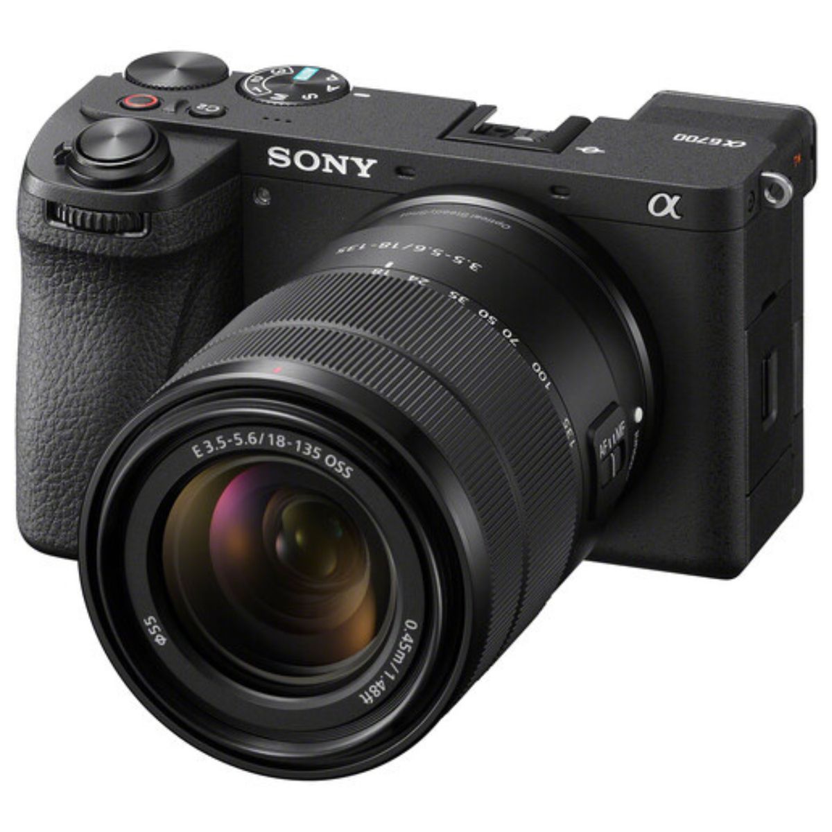 SONY - Cámara Sony Alpha a6700 Mirrorless + Lente 18-135mm + Kit Deluxe