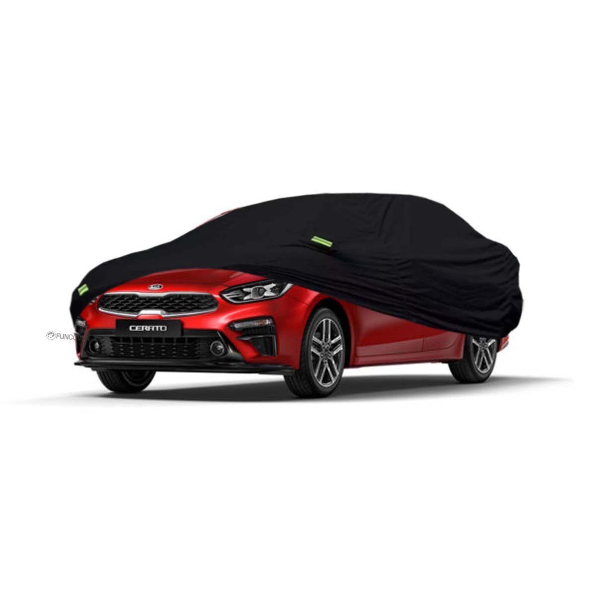 FUNCOVER - Cobertor Auto Kia Cerato Impermeable Funda Premium Negro
