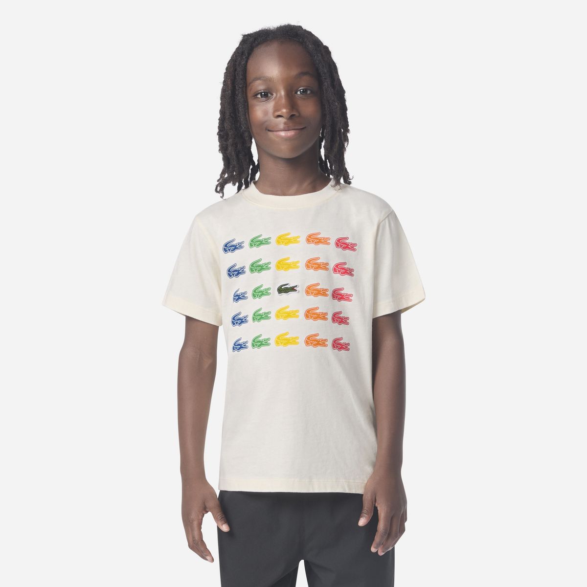 LACOSTE - Polo para Niño MC Tiny Icon Lacoste