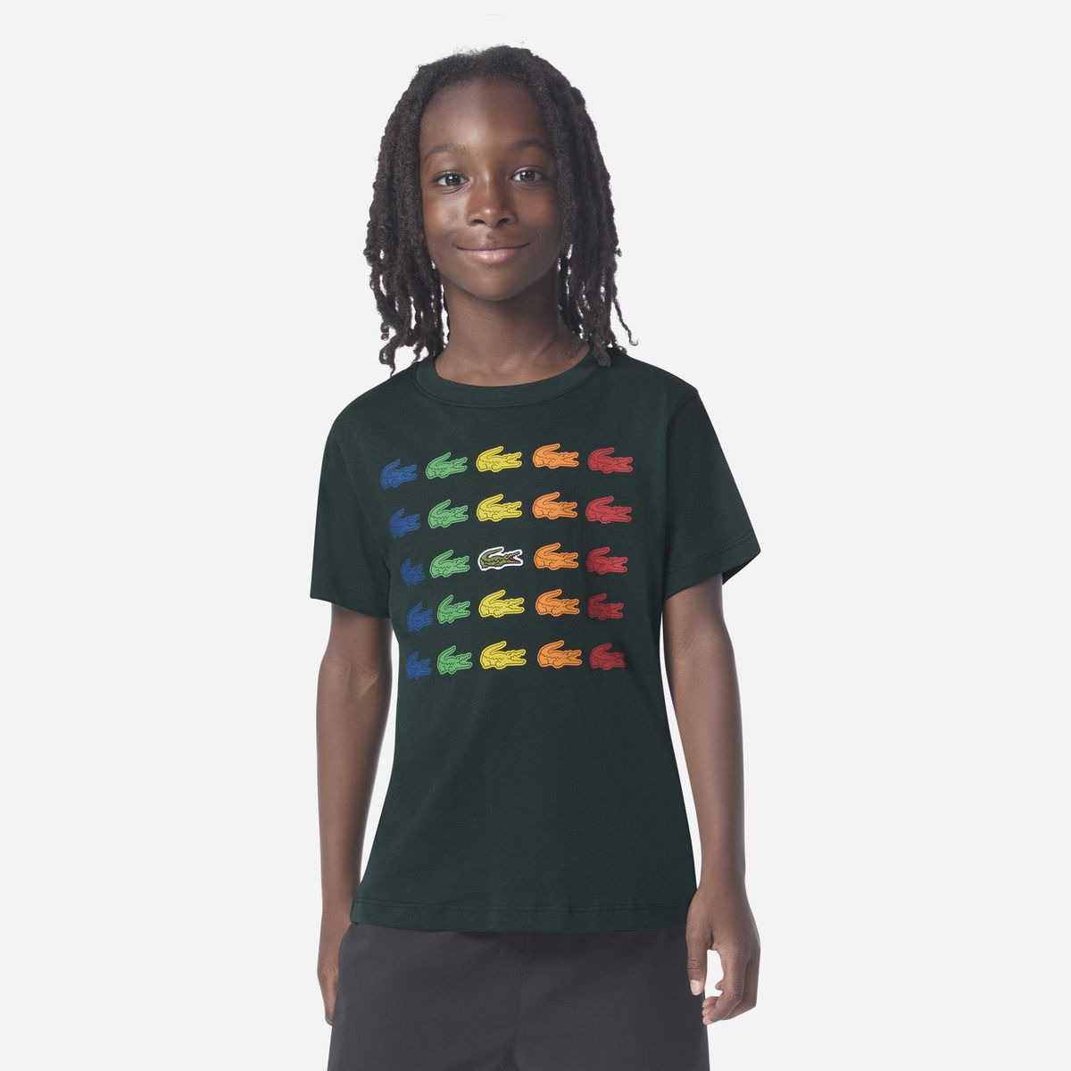 LACOSTE - Polo para Niño MC Tiny Icon Lacoste
