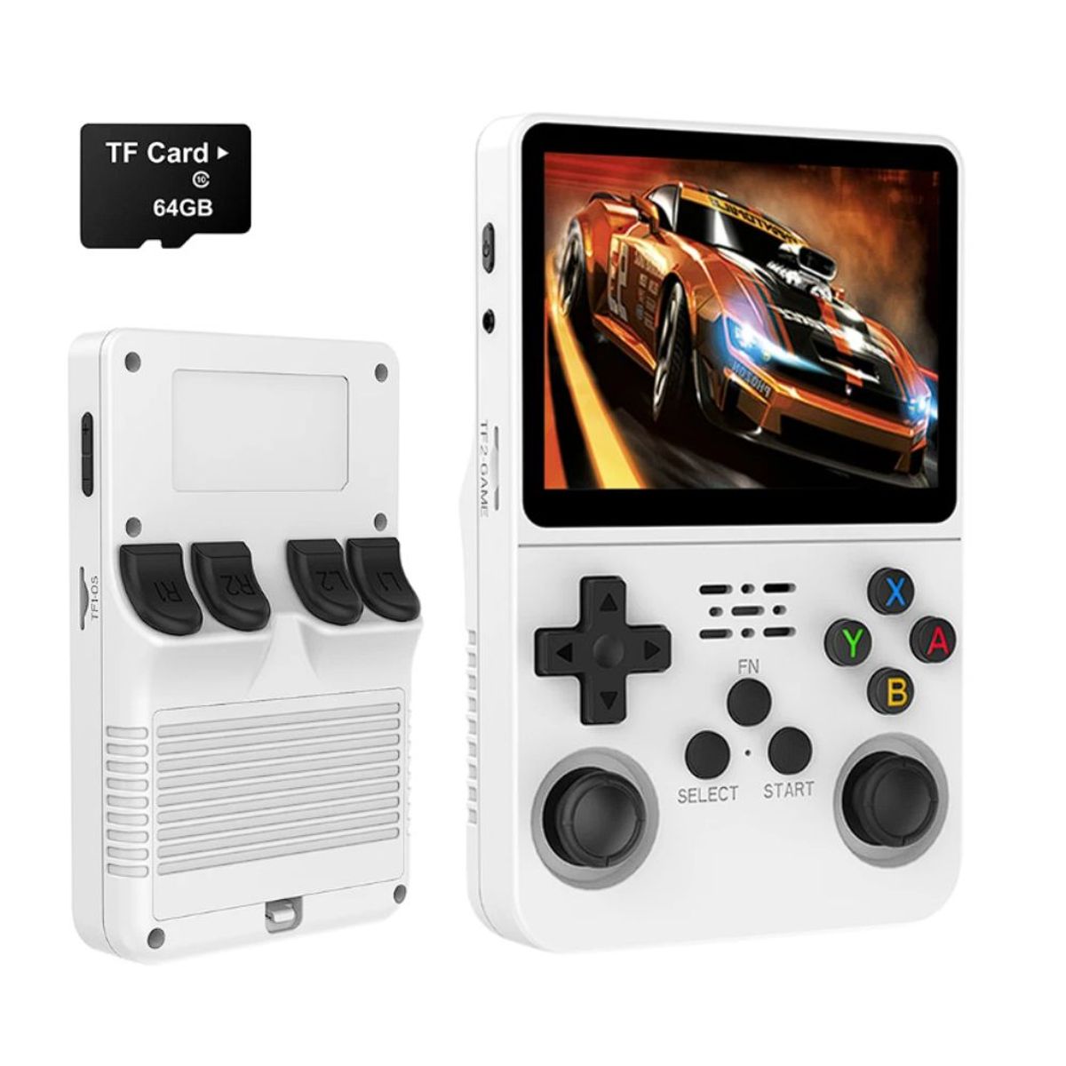 GENERICO - R36S 64GB ArkOS ORIGINAL Blanco