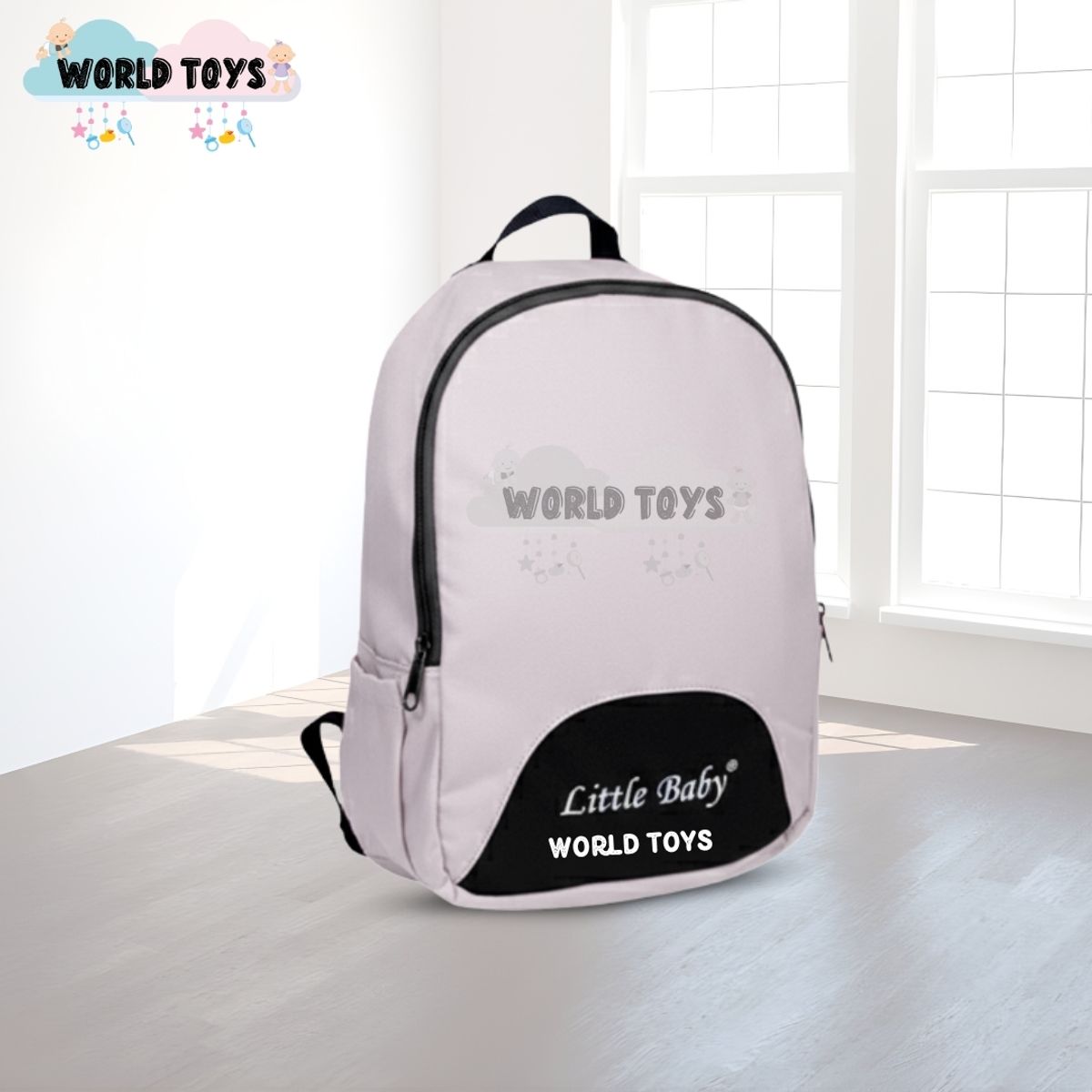 Baby - Coche Cuna De Lujo «DELTA II» con Mochila Pañalera Beige