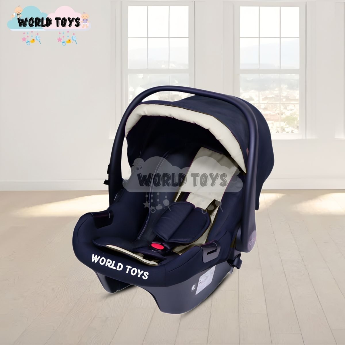 BABY - Coche Maleta de Lujo «JANDI» con Portabebé Beige